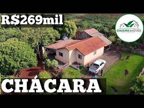 Capa do imóvel CHÁCARA CASA GRANDE - MUITAS FRUTAS E PLANA R$269mil