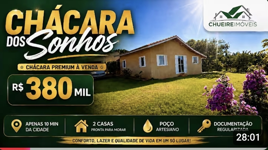 Capa do imóvel Chácara dos Sonhos - Premium 5.000 m²