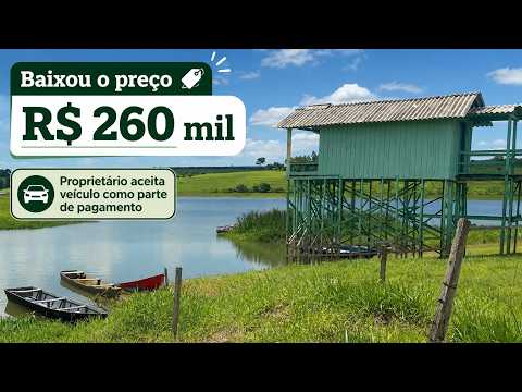Capa do imóvel TERRENO EXCLUSIVO DE FRENTE PARA A REPRESA – DISTRITO DA ALEMOA - R$260 MIL oportunidade